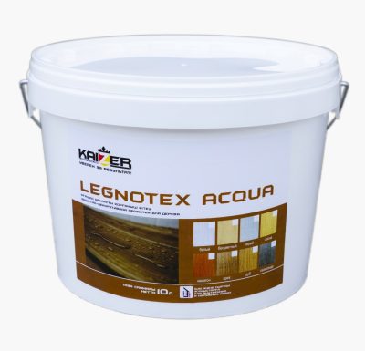 Защитно-декоративная пропитка для дерева — Legnotex Acqua