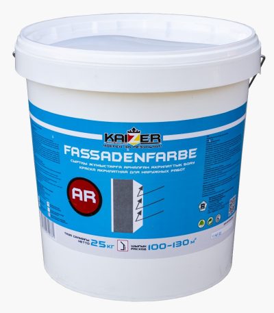 Краска фасадная щелочестойкая — Fassadenfarbe AR